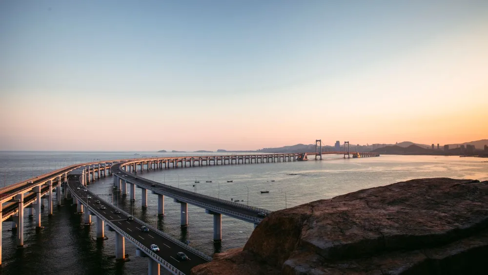 大连星海湾跨海大桥