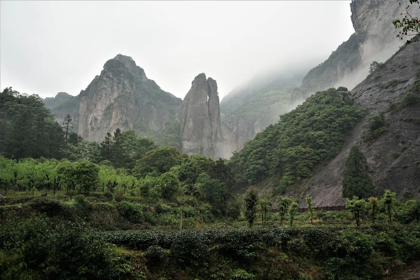 山岩景观