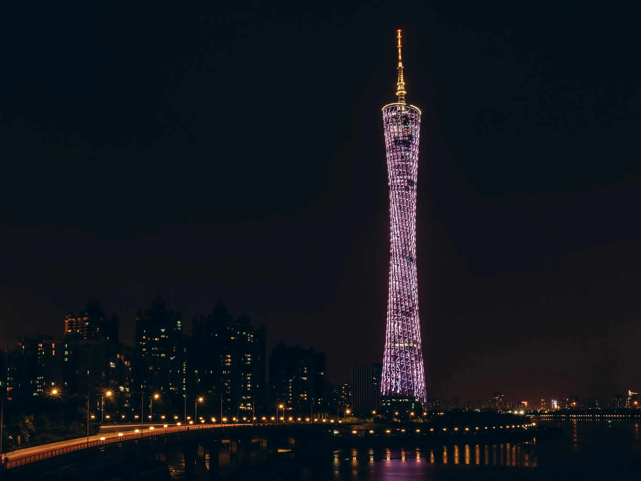 广州塔夜景
