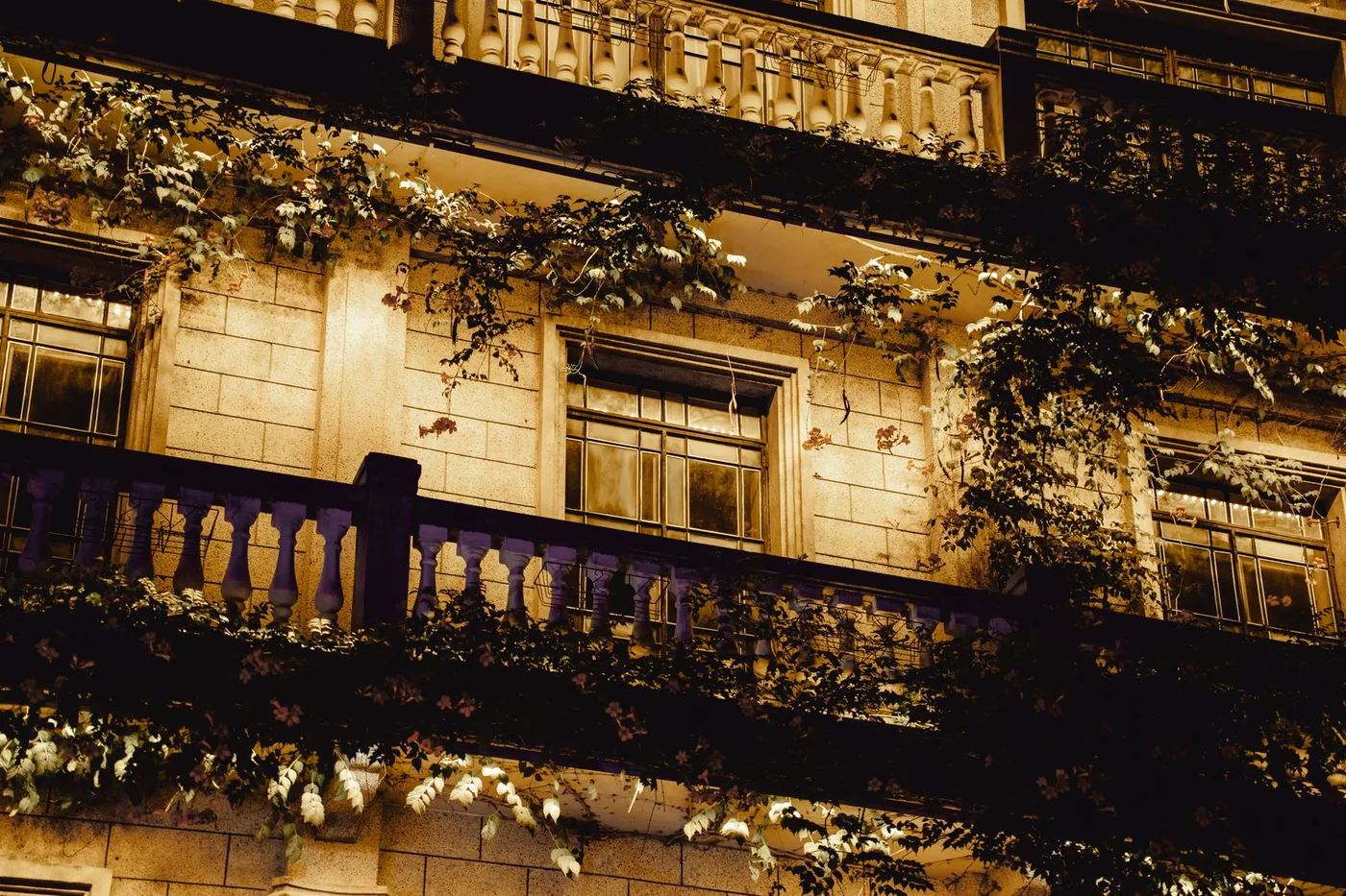 宁波夜晚建筑
