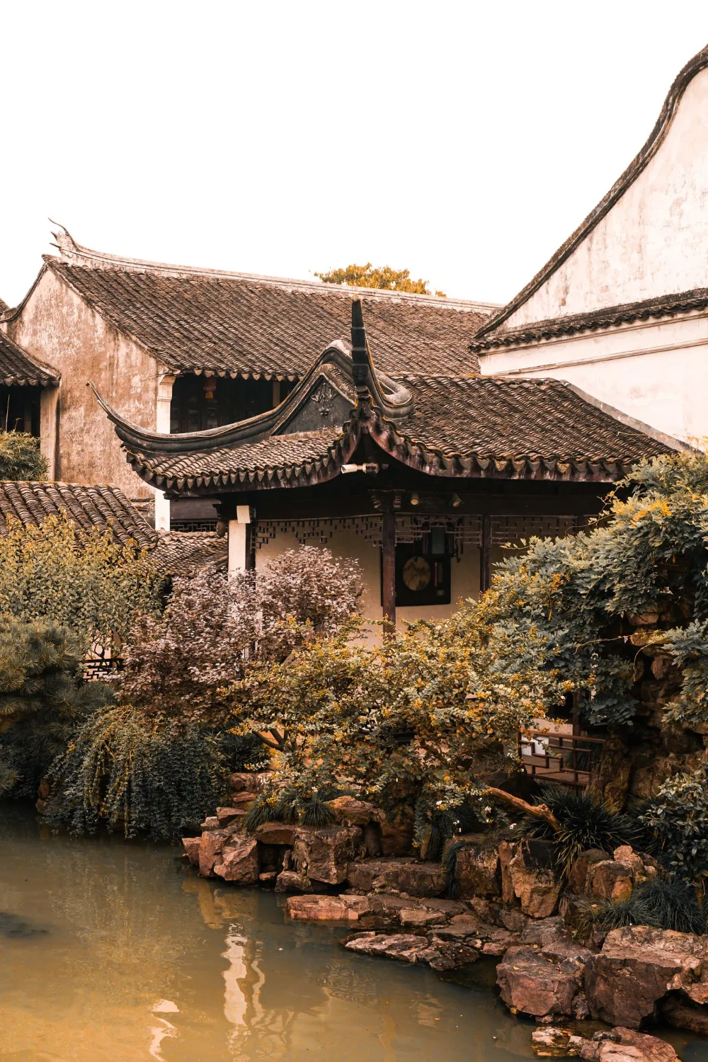 苏州园林的传统建筑与飞檐