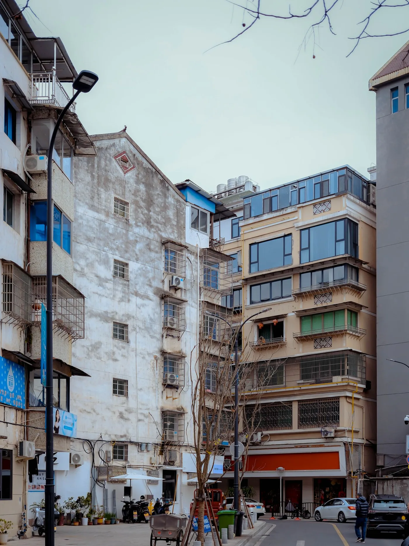 工业城市街景