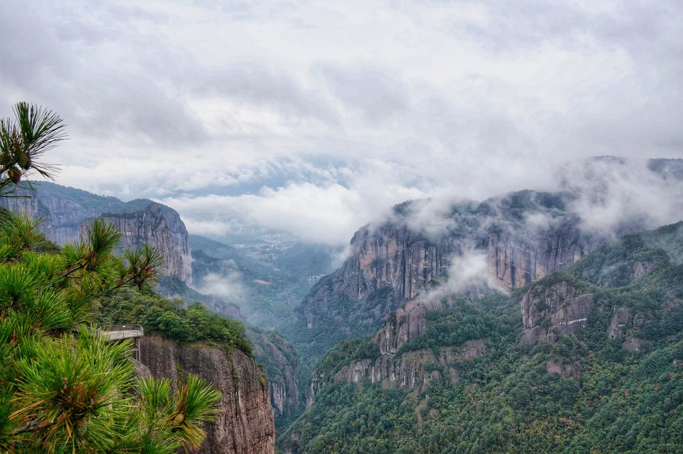 温州云雾山景